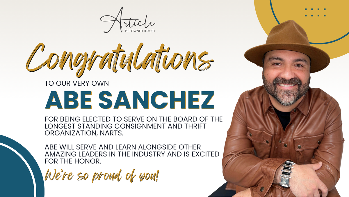 Congratulations, Abe! A New Chapter in Resale Leadership