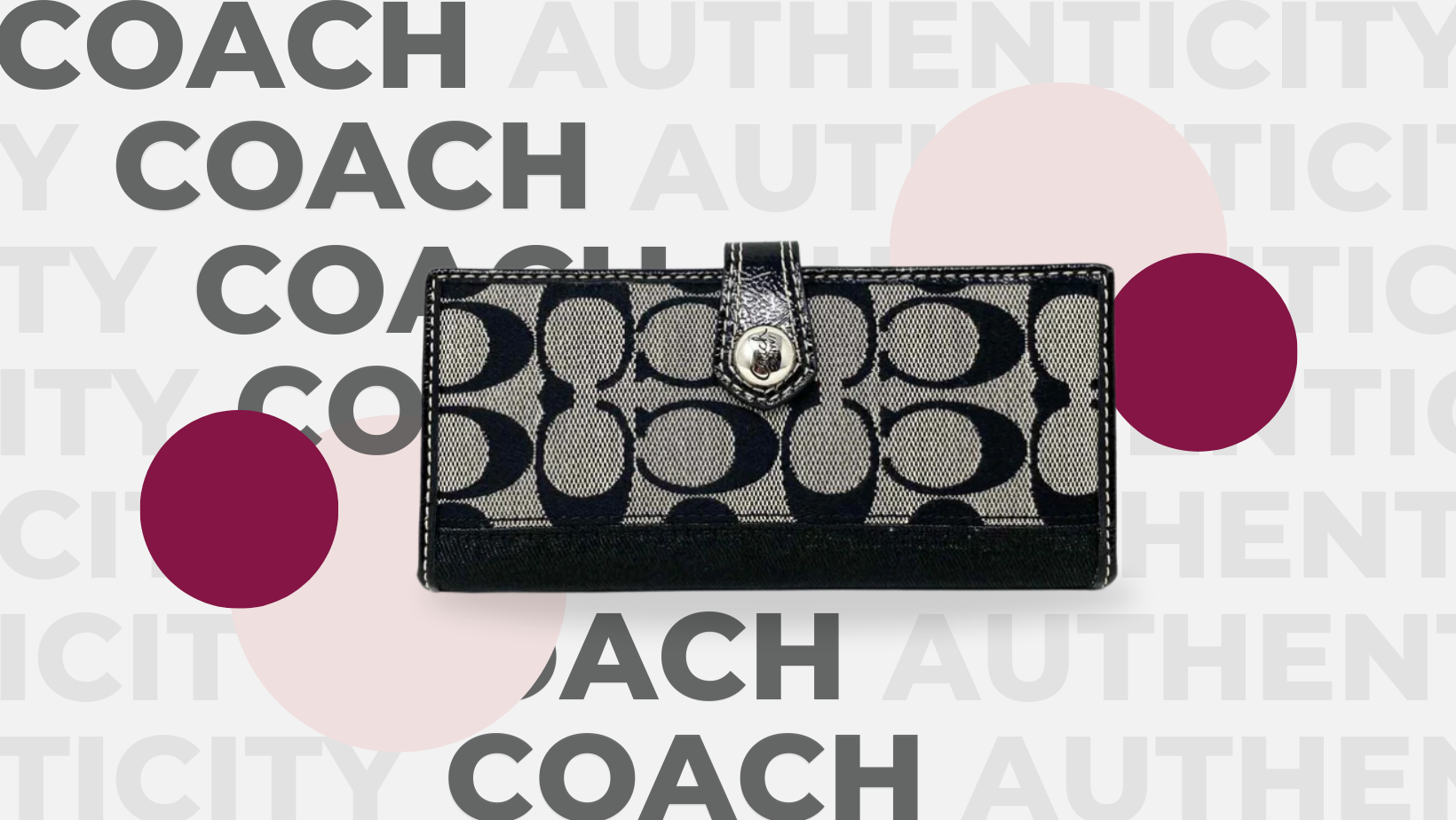 Coach Authenticated Leather Handbag