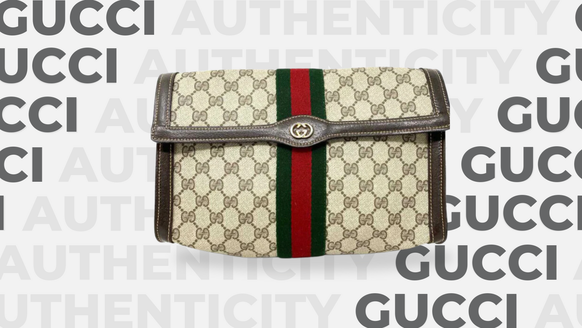 Authentic Gucci authentication guide — logo, hardware, stitching, leather, canvas, and serial numbers