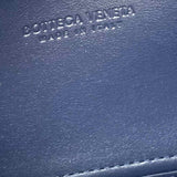 Bottega Veneta 2023-24 Large Flap Blue Intrecciato Leather Made in Italy Wallet