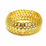 Joan Rivers Gold Tone Chain Bangle