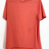 Lululemon Men's Red Size L Stripe Short Sleeve Shirt