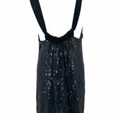 Poleci Women's Black Size S Shift Sequins Dress