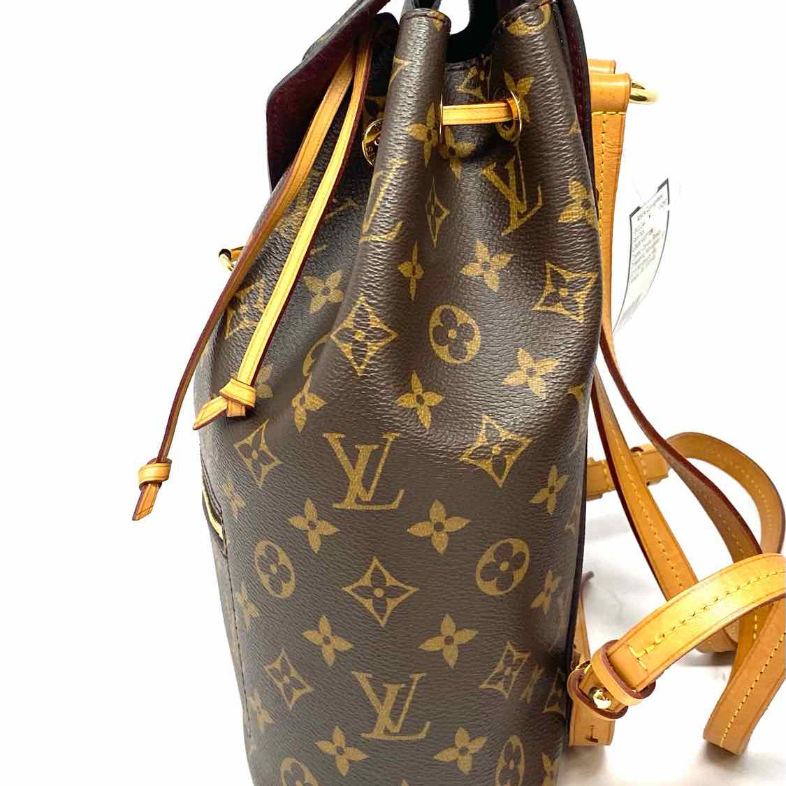 LOUIS VUITTON 2018 Montsouris NM Brown Drawstring Monogram BackPack
