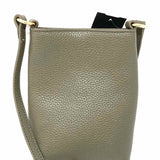 Quince Olive Green Pebbled Leather Crossbody