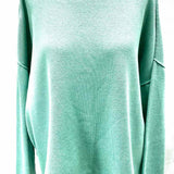 Eileen Fisher Women's Teal Size M Boxy Cotton Sweater