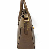 Dooney & Bourke Florentine Amelie Taupe Tote Leather Satchel