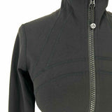 Lululemon Define Women's Black Size 4 Mock Neck Zip Jacket