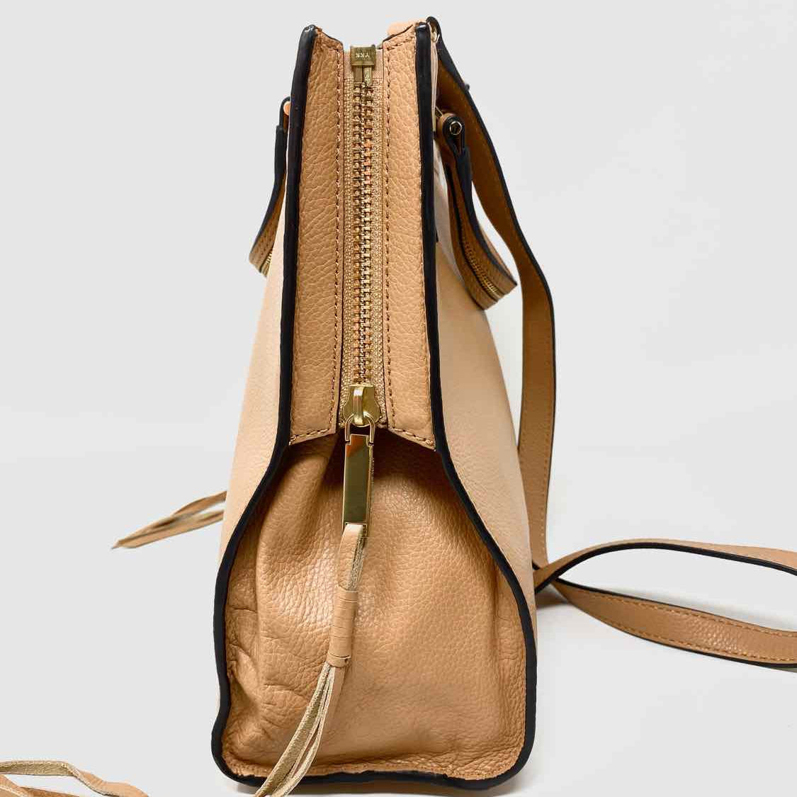 REBECCA MINKOFF Salmon Fringed Tote