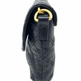 Marc Jacobs Black Flap Quilted Leather Crossbody