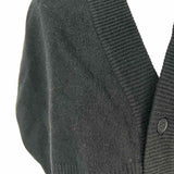 Diane Snyder Women's Black Size L Layered Cashmere Sweater