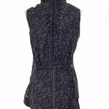 Lululemon Go the Distance W4H66S Women's Black Purple Size 6/M Speckled Vest
