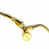 Michael Kors Gold Tone Statement PAVE Crystal Necklace