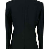 rag & bone Preston Women's Black Size 4 Double Breasted Tweed Blazer