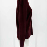 Quince Women's Ox Blood Size M V-Neck Cashmere Sweater
