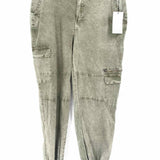 If It Were Me Women's Sage Green Size XL Cargo Jogger Pants