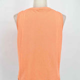 Lululemon Train to be W1CXAS Women's Orange Size M Scoop Neck Sleeveless