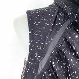 Lululemon Go the Distance W4H66S Women's Black Purple Size 6/M Speckled Vest