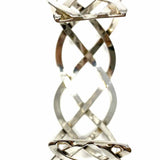 Mexico .925 Sterling Silver Braided Cuff