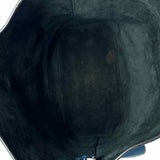LOUIS VUITTON 2014 Cuir Nuance NN14 GM Marc Jacobs Teal Leather Bucket Bag