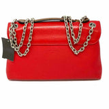 LOUIS VUITTON Very Chain Red Navy Convertible Monogram Leather Crossbody