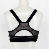 Lululemon Women's Black/Blush Size 32 Lace Cut Sports Bra