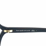 Kate Spade Gloriann Black Butterfly Sunglasses