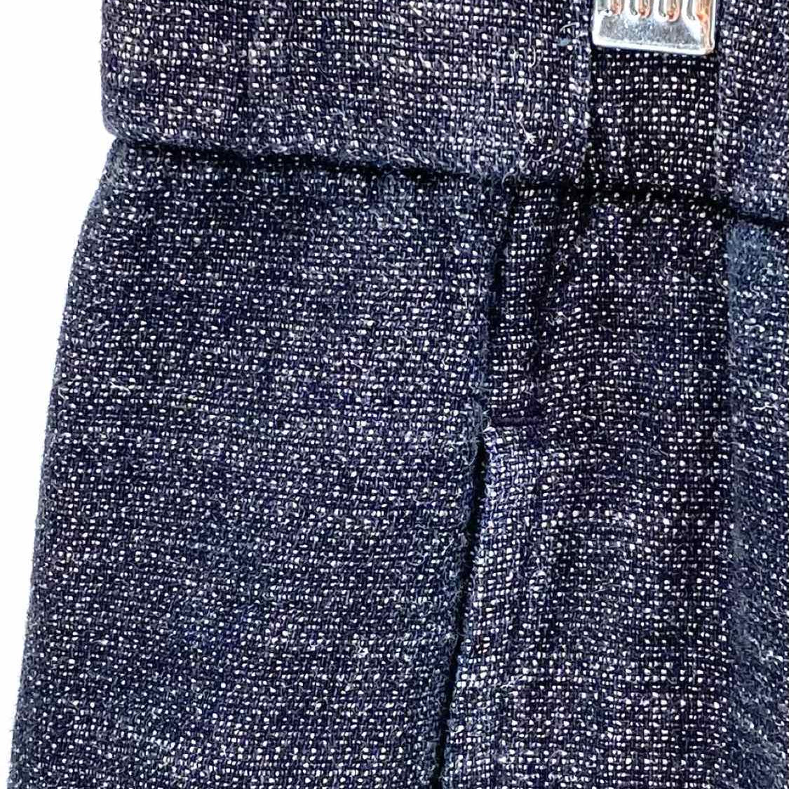 Eileen Fisher Women's Navy Size L Wide Leg Hemp Blend Pants