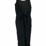 cinq a sept Finnley Women's Black Size XS Sleeveless Drawstring Jump Suit