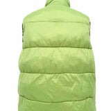 NOIZE Women's Green Size S/P Zip Nylon Puffer Vest