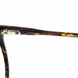 TOM FORD Black Brown Cat Eye Tortoise Frames w/ Sunglasses Attachment