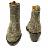 Lucchese Women's Gray Size 6.5 Ankle Leather Western Boots