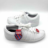 K-SWISS Classic VN Women's White Size 7.5 Lace-up Sneakers