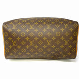 LOUIS VUITTON 1987 Speedy 35 Coated Canvas Brown Monogram Made in France Satchel