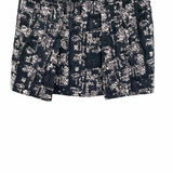 Marissa Webb Women's Black White Size 2/S mini Tweed Skirt