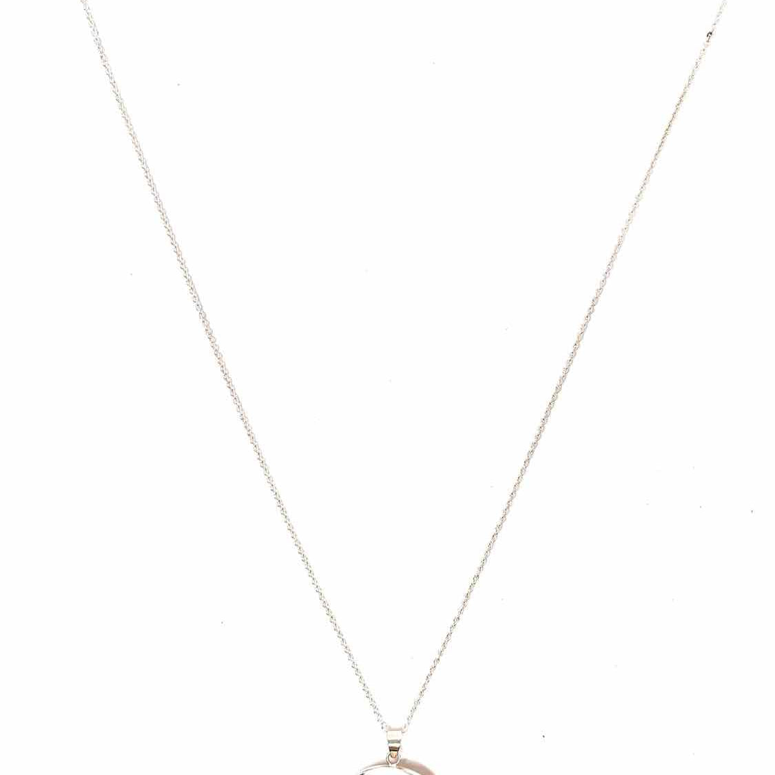 D'Joy .925 Sterling Silver Pendant 23" Shell Necklace