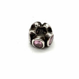 PANDORA 925 Sterling Silver Murano Glass 5 Piece Multi-Color Charm Jewelry Set