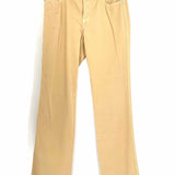 FABRIZIO GIANNI Women's Khaki Size 8 stretch Straight Leg Pants