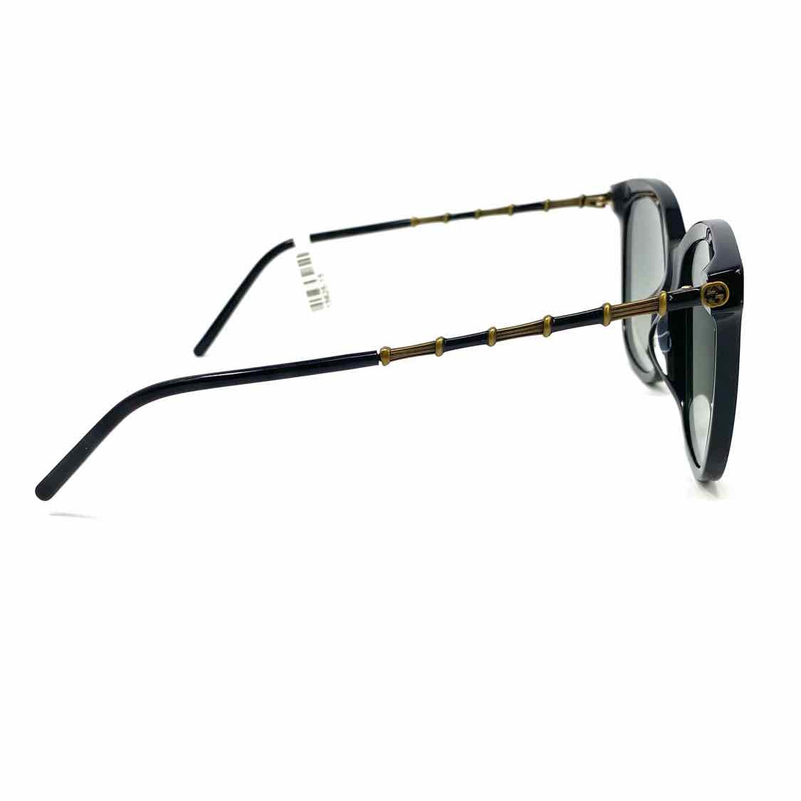 Gucci Black Oversized Bamboo GG0655 Sunglasses