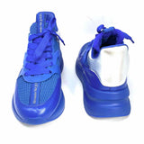 Alexander McQueen Men's Blue Shoe Size 42/9 Textured Sneakers