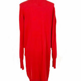 MAISON MARGIELA Women's Red Sweater V-neck Size 38/2 Dress