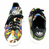 Adidas x Stan Smith Women's Multi-Color Size 7.5 Lace-up Birds Sneakers