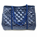 Haute Shore Blue Quilted Tote