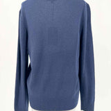 Quince Women's Navy Size M V-Neck Cashmere Sweater