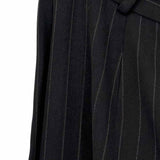 Ann Taylor Women's Black Size M 3 Piece Pinstripe Blazer Vest & Pants Set