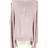 Lululemon Women's Pink Size One Size Draped Knit Cape