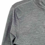 Lululemon Metal Vent Tech Half-Zip Men's Charcoal Size XS Long Sleeve Shirt