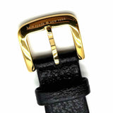 Kate Spade Leather Black White Round Watch