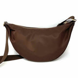 Kate Spade Carter Nylon Brown Crescent Crossbody