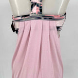 Lululemon Women's Pink Size 8 Racerback Cinched Short Sleeve Top
